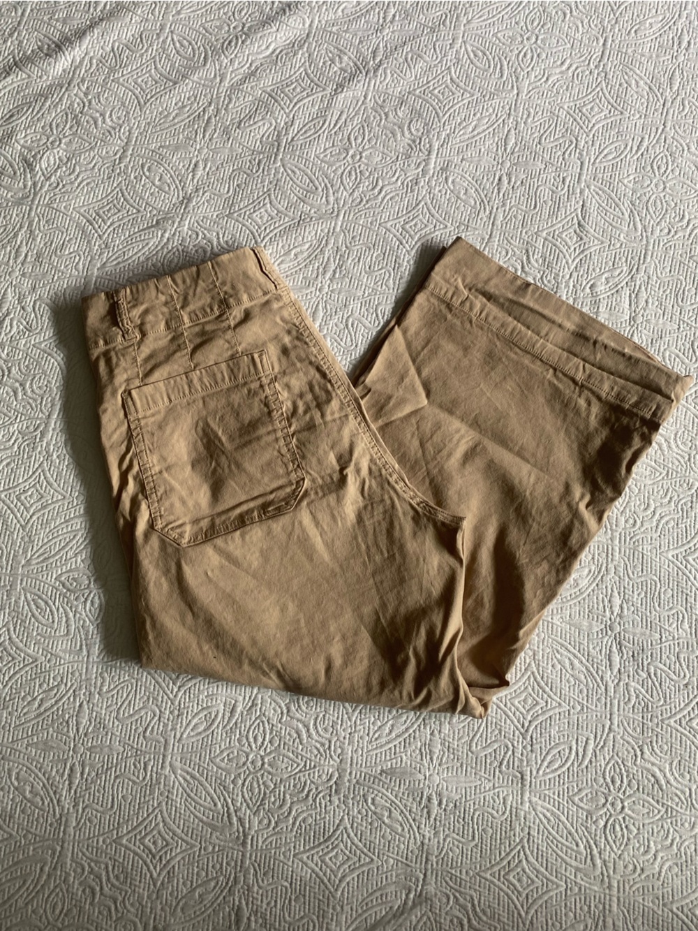 Maeve Tan Wide Leg Cargo